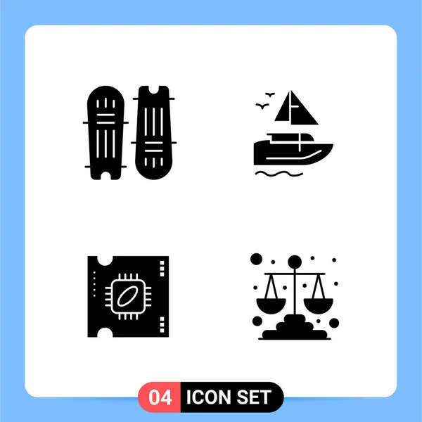 Conjunto Iconos Creativos Universales Simplemente Vector Ilustraciones Para Aplicaciones Web — Vector de stock