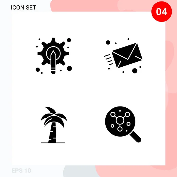 Set Universal Creative Icons Simply Vector Illustrations Web Mobile Apps — Stock Vector