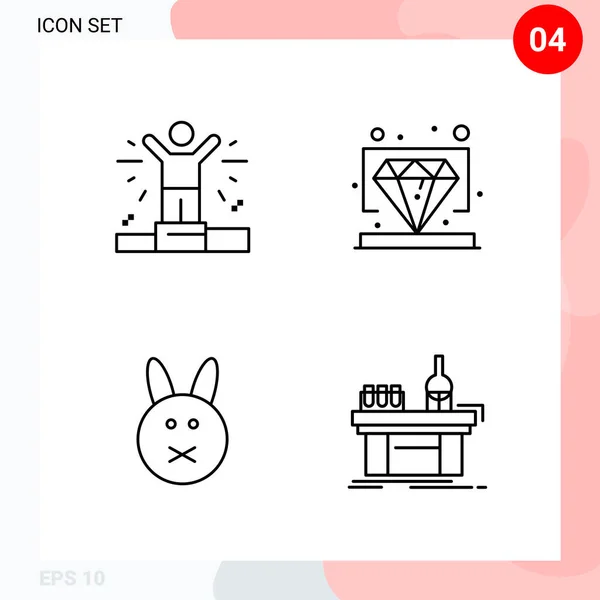 Set of 25 Universal Business Icons Vector — Stock Vector