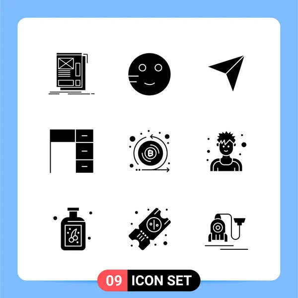 Set Universal Creative Icons Simply Vector Illustrations Web Mobile Apps — Stock Vector