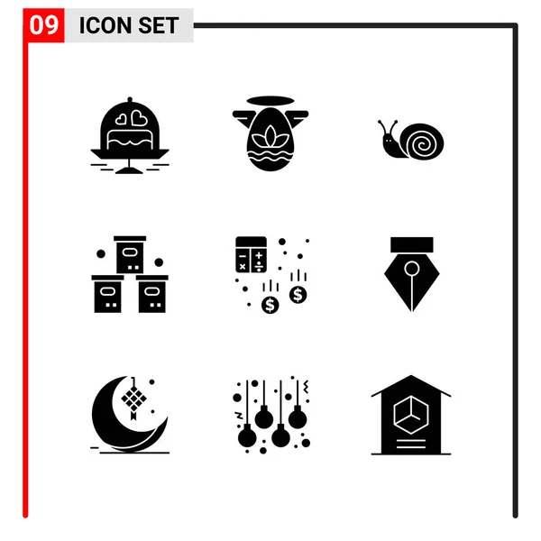 Set Universal Creative Icons Simply Vector Illustrations Web Mobile Apps — Stock Vector