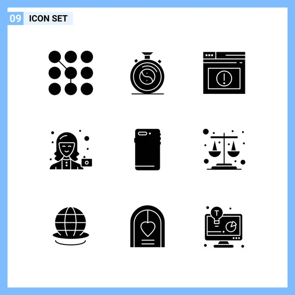 Set Universal Creative Icons Simply Vector Illustrations Web Mobile Apps — Stock Vector