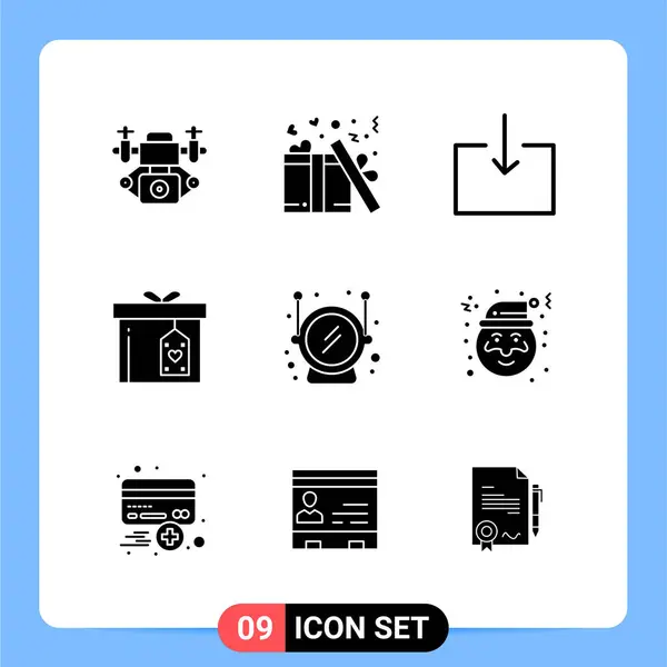 Set Dari Ikon Kreatif Universal Cukup Ilustrasi Vektor Untuk Aplikasi - Stok Vektor