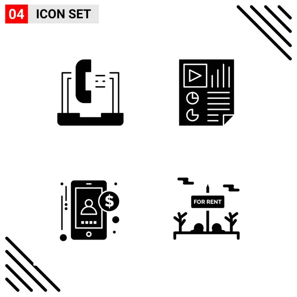 Set Universal Creative Icons Simply Vector Illustrations Web Mobile Apps — Stock Vector