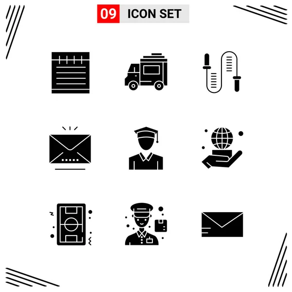 Set de 25 iconos de negocio universales Vector — Vector de stock