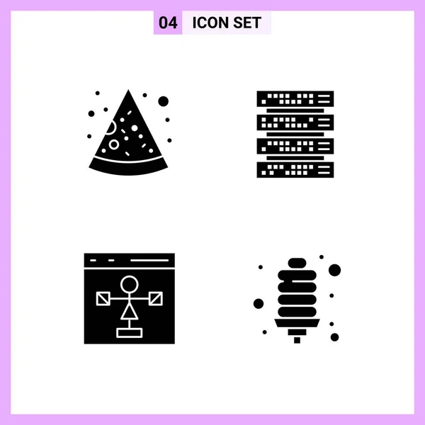 Set de 25 iconos de negocio universales Vector — Vector de stock