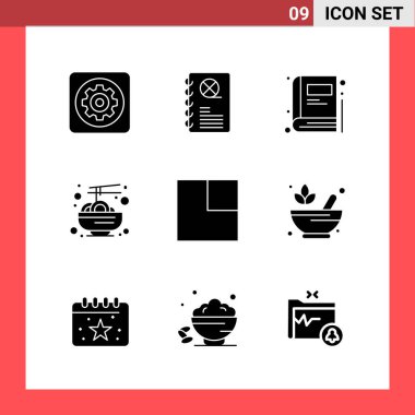 Evrensel yaratıcı simgeler kümesi, web ve mobil uygulamalar ve projeler için basit vektör illüstrasyonları    