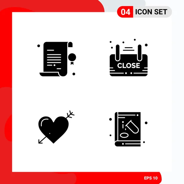 Conjunto de 16 iconos universales Vector de negocios — Vector de stock