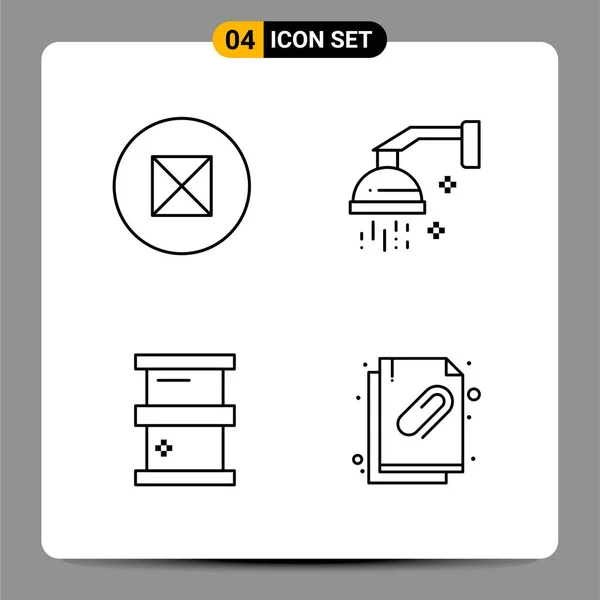 Set van 25 Universele Business Iconen Vector — Stockvector