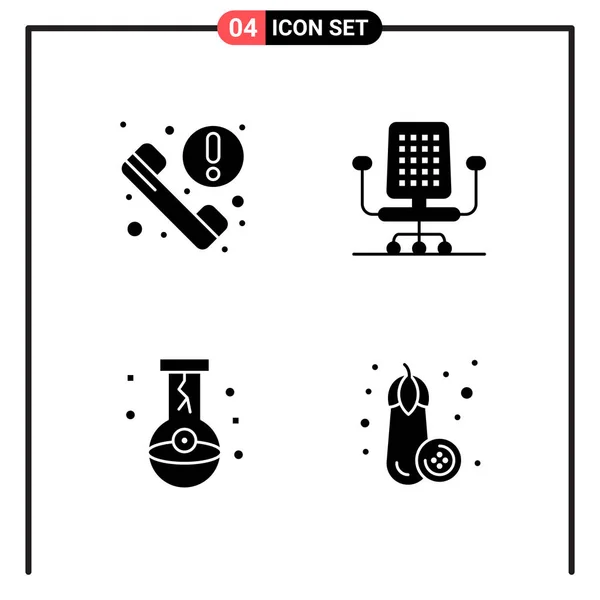 Conjunto Iconos Creativos Universales Simplemente Vector Ilustraciones Para Aplicaciones Web — Archivo Imágenes Vectoriales