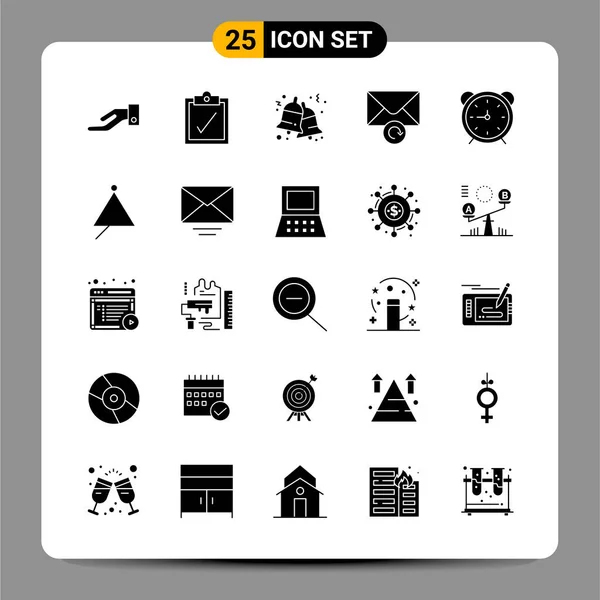 Conjunto Iconos Creativos Universales Simplemente Vector Ilustraciones Para Aplicaciones Web — Vector de stock