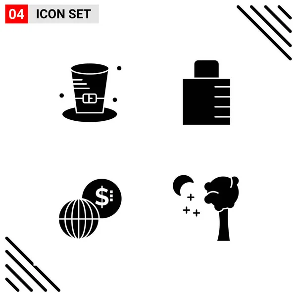 Conjunto Iconos Creativos Universales Simplemente Vector Ilustraciones Para Aplicaciones Web — Vector de stock