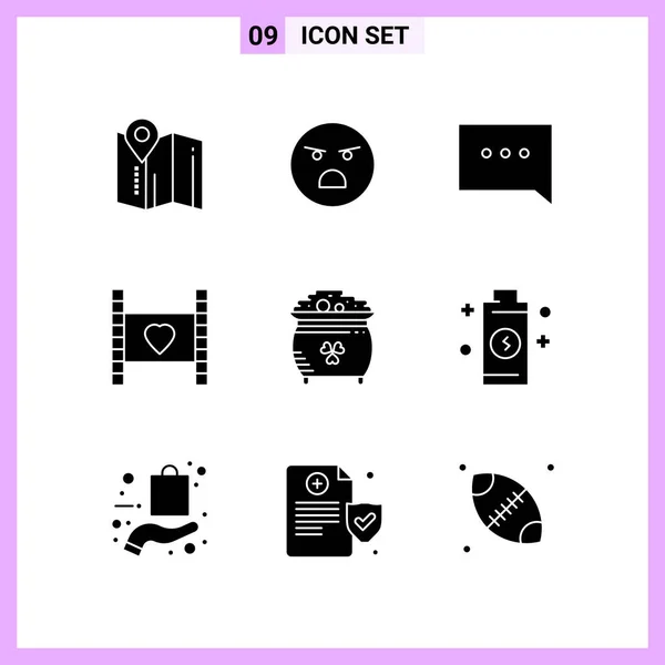 Set Universal Creative Icons Simply Vector Illustrations Web Mobile Apps — Stock Vector