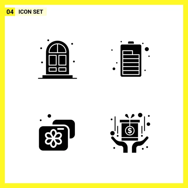 Univerzális Kreatív Ikonok Gyűjteménye Egyszerűen Vektor Illusztrációk Webes Mobil Alkalmazásokhoz — Stock Vector