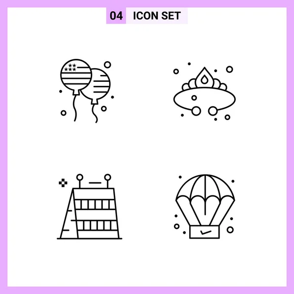 Set de 25 iconos de negocio universales Vector — Vector de stock