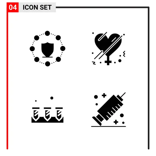 Set Universal Creative Icons Simply Vector Illustrations Web Mobile Apps — Stock Vector