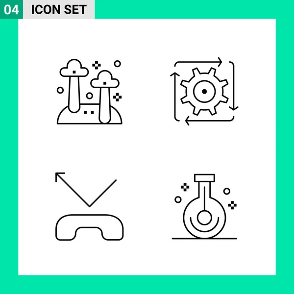 Set de 25 iconos de negocio universales Vector — Archivo Imágenes Vectoriales