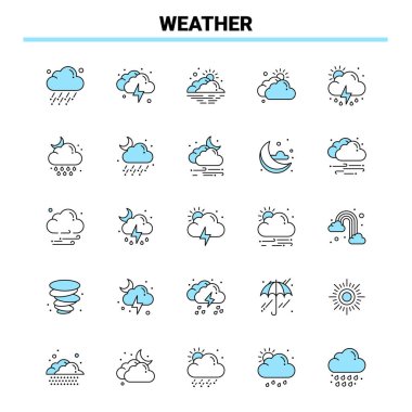 25 Evrensel İş Simgesi Vektörü Kümesi