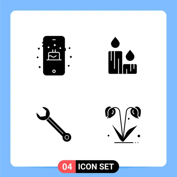 Set Universal Creative Icons Simply Vector Illustrations Web Mobile Apps — Stock Vector