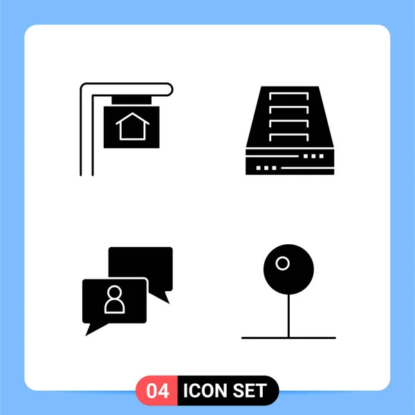 Set Universal Creative Icons Simply Vector Illustrations Web Mobile Apps — Stock Vector