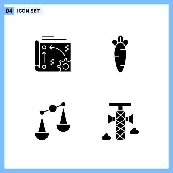 Set dari 25 Universal Business Icons Vector - Stok Vektor