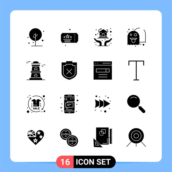 Conjunto Iconos Creativos Universales Simplemente Vector Ilustraciones Para Aplicaciones Web — Vector de stock