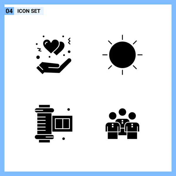 Set de 25 iconos de negocio universales Vector — Vector de stock