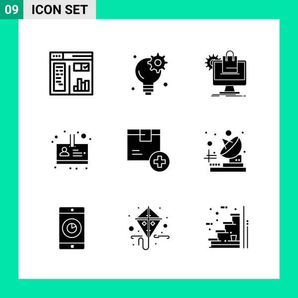 Conjunto Iconos Creativos Universales Simplemente Vector Ilustraciones Para Aplicaciones Web — Vector de stock