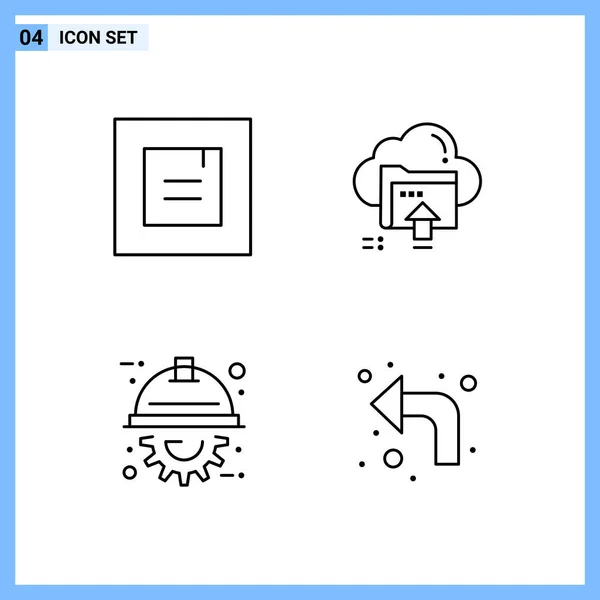 Set of 16 Universal Icons Business Vector — 스톡 벡터