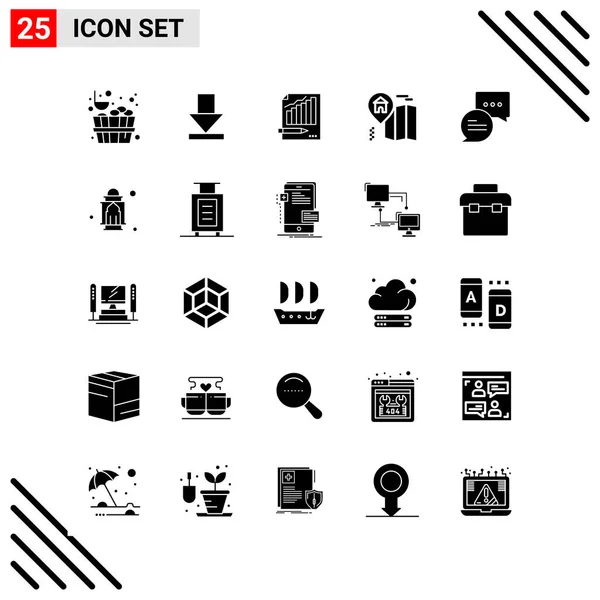 Set Universal Creative Icons Simply Vector Illustrations Web Mobile Apps — Stock Vector