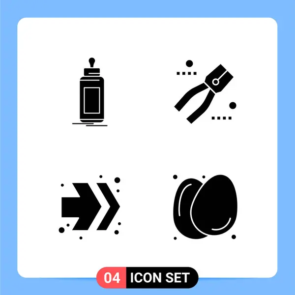 Conjunto Iconos Creativos Universales Simplemente Vector Ilustraciones Para Aplicaciones Web — Vector de stock