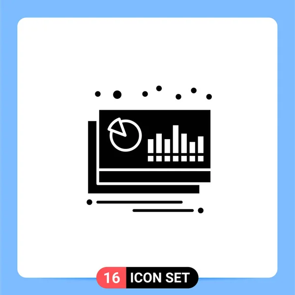 Set of 25 Universal Business Icons Vector — Stockový vektor