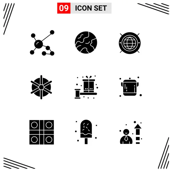 Conjunto Iconos Creativos Universales Simplemente Vector Ilustraciones Para Aplicaciones Web — Vector de stock