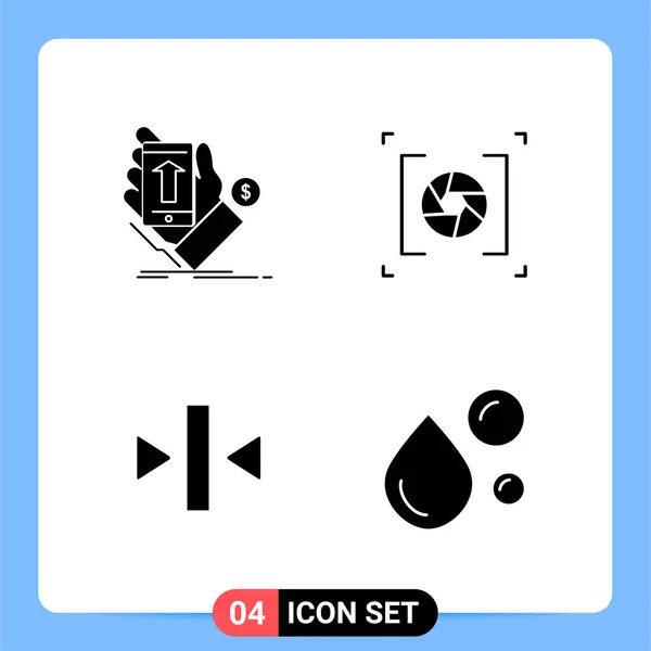 Conjunto Iconos Creativos Universales Simplemente Vector Ilustraciones Para Aplicaciones Web — Vector de stock