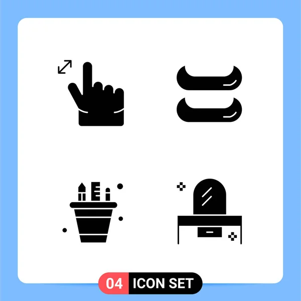 Set de 25 iconos de negocio universales Vector — Vector de stock