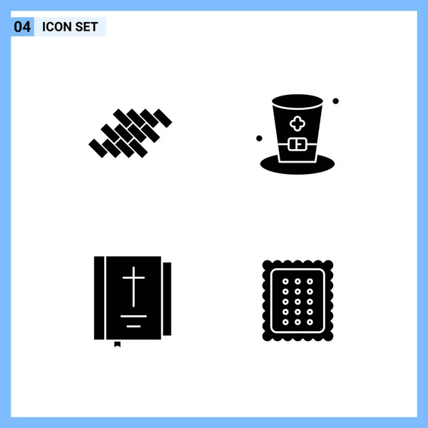 Set Dari Ikon Kreatif Universal Cukup Ilustrasi Vektor Untuk Aplikasi - Stok Vektor