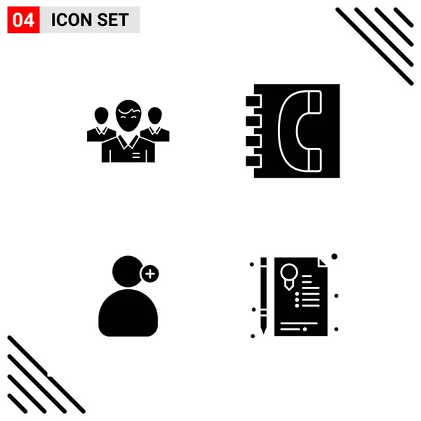 Business Finance Icon Set — Stock Vector
