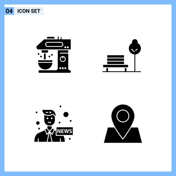 Set de 25 iconos de negocio universales Vector — Vector de stock