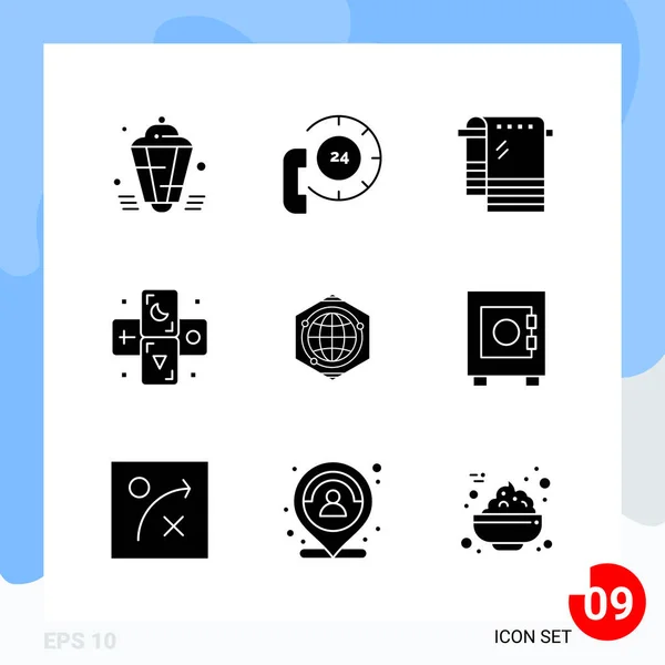 Ilustración Vectorial Iconos Cocina — Vector de stock