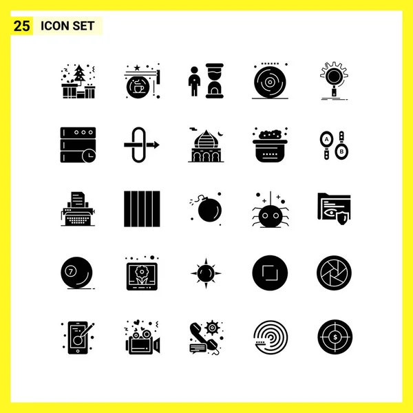 Set Universal Creative Icons Simply Vector Illustrations Web Mobile Apps — Stock Vector