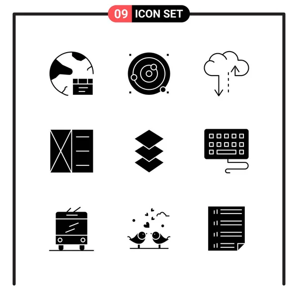 Set de 25 iconos de negocio universales Vector — Archivo Imágenes Vectoriales