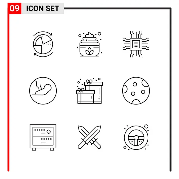 Set van 25 Universele Business Iconen Vector — Stockvector