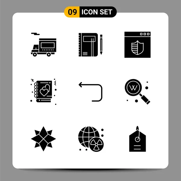 Set Universal Creative Icons Simply Vector Illustrations Web Mobile Apps — Stock Vector