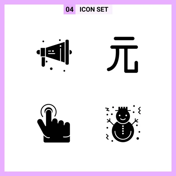 Conjunto Iconos Creativos Universales Simplemente Vector Ilustraciones Para Aplicaciones Web — Vector de stock