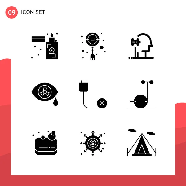 Set Universal Creative Icons Simply Vector Illustrations Web Mobile Apps — Stock Vector