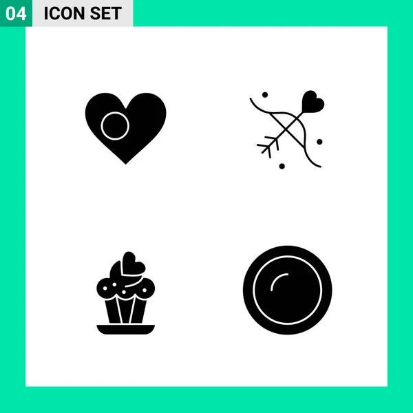 Set Universal Creative Icons Vector Illustration — vektorikuva