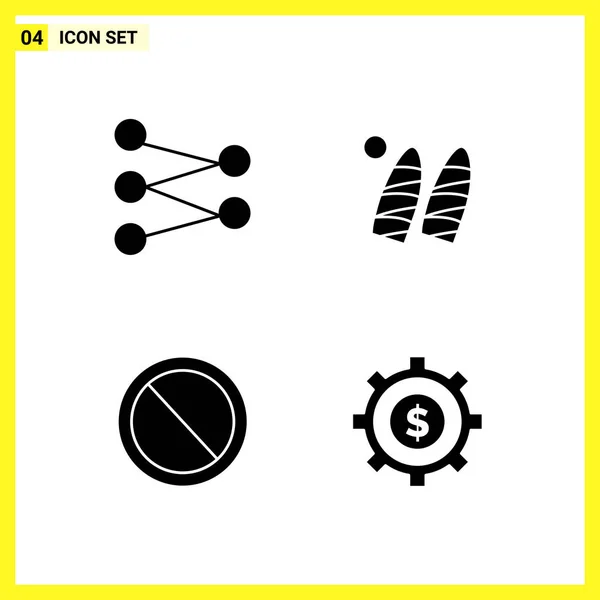 Set de 25 iconos de negocio universales Vector — Vector de stock