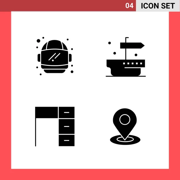 Conjunto Iconos Creativos Universales Simplemente Vector Ilustraciones Para Aplicaciones Web — Vector de stock