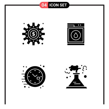 Evrensel yaratıcı simgeler kümesi, web ve mobil uygulamalar ve projeler için basit vektör illüstrasyonları 