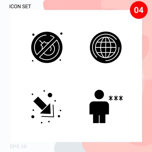 Set Universal Creative Icons Simply Vector Illustrations Web Mobile Apps — Stock Vector